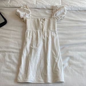 ASTR the label puff sleeve mini dress